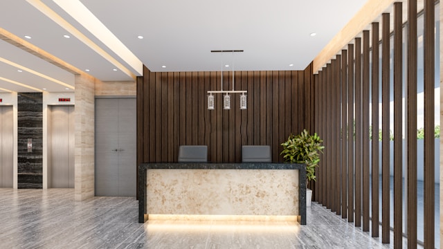 GloHub hotel front desk
