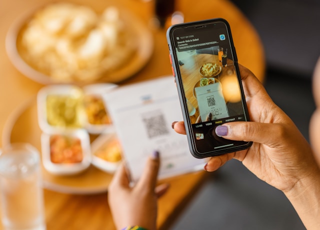 Guests order themselves